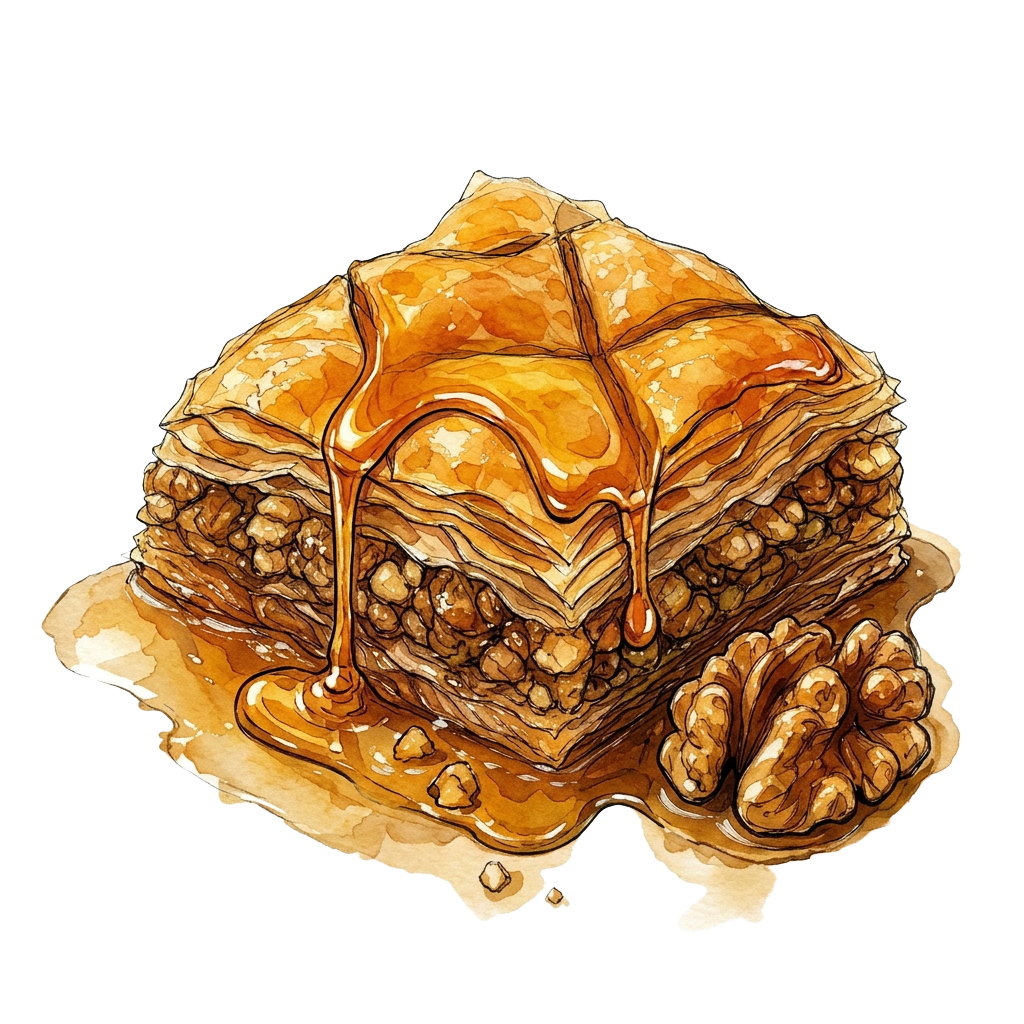 Bosnische Baklava Balkan