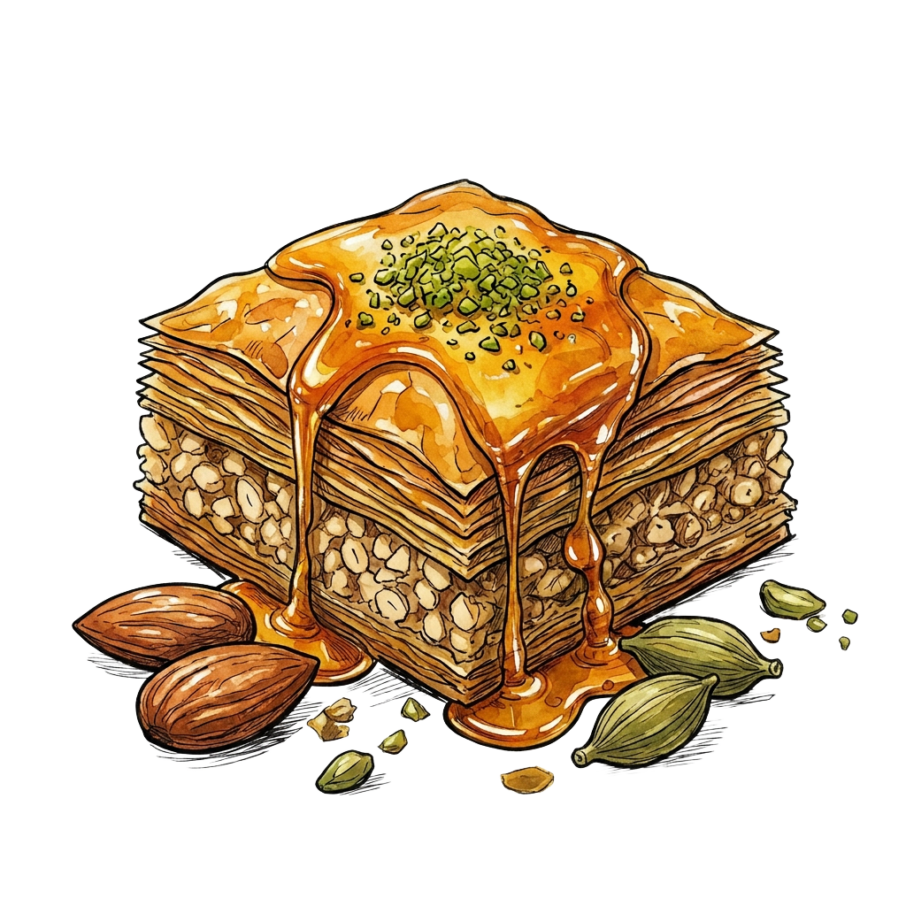 Yazdi-Baklava Iran